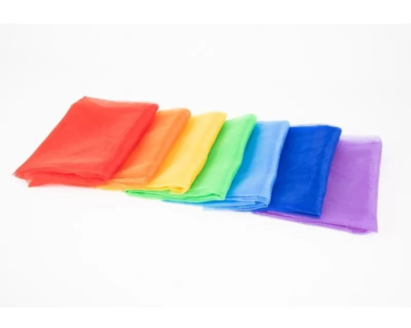 TickiT 7 Telas De Organza Arcoiris - ^ Diabolos Y Malabares