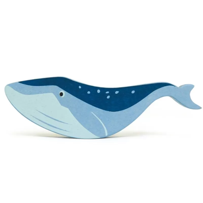 Tender Leaf Toys Ballena De Madera - ^ Animales Marinos