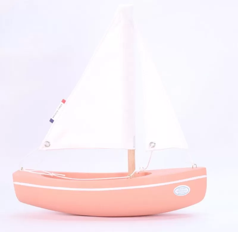 Maison Tirot Barco De Balandro Rosa 21Cm - ^ Barcos, Juguetes Para El Agua Y La Playa