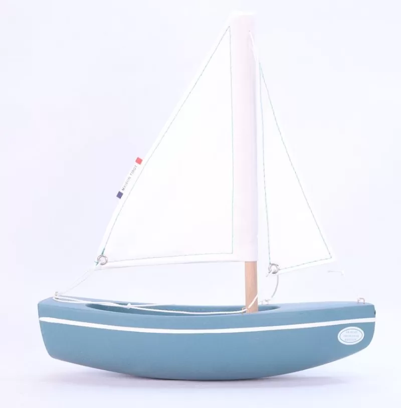 Maison Tirot Barco De Balandro Verde Abismo 21Cm - ^ Barcos, Juguetes Para El Agua Y La Playa