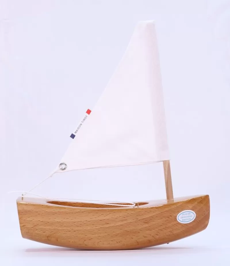 Maison Tirot Barco Le Bachi Madera Natural 17Cm - ^ Barcos, Juguetes Para El Agua Y La Playa