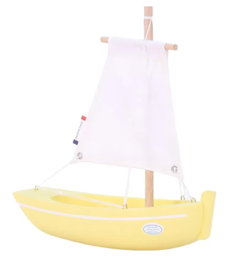 Maison Tirot Barco Le Misainier Amarillo 22Cm - ^ Barcos, Juguetes Para El Agua Y La Playa