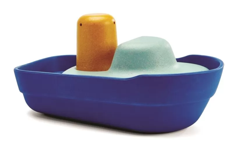 Plan Toys Barco Modular Grande Azul 21 Cm - ^ Barcos, Juguetes Para El Agua Y La Playa