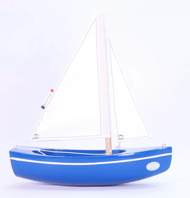 Maison Tirot Barco Sloop Azul 21Cm - ^ Barcos, Juguetes Para El Agua Y La Playa