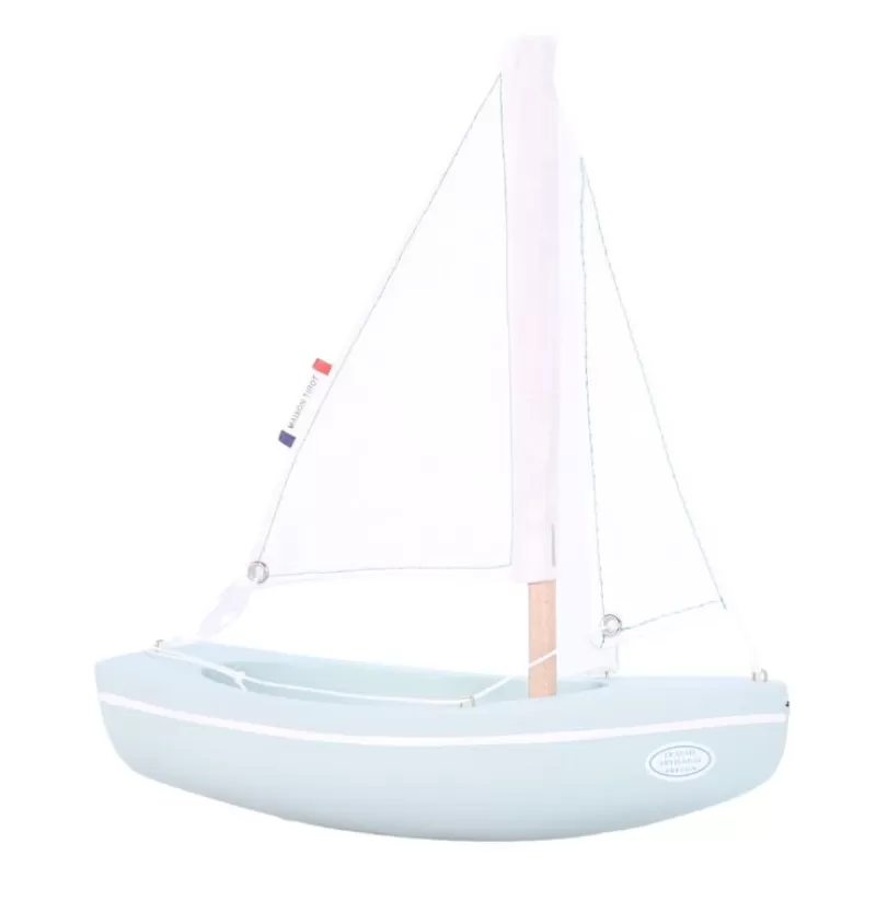 Maison Tirot Barco Sloop Verde Agua 21Cm - ^ Barcos, Juguetes Para El Agua Y La Playa