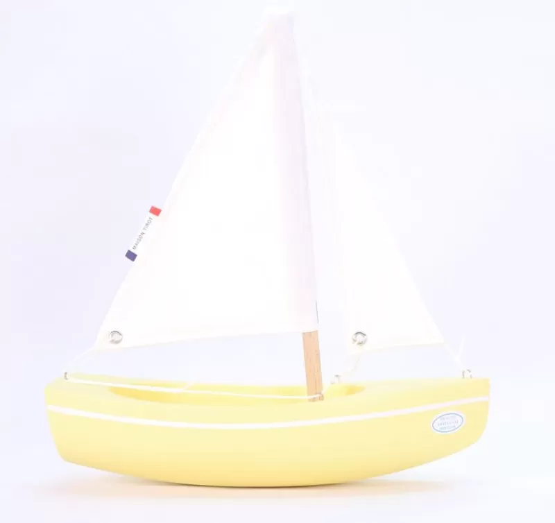 Maison Tirot Barco The Sloop Amarillo 21Cm - ^ Barcos, Juguetes Para El Agua Y La Playa