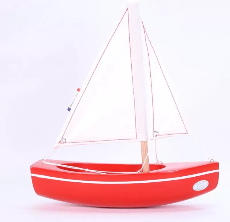 Maison Tirot Barco The Sloop Rojo 21Cm - ^ Barcos, Juguetes Para El Agua Y La Playa