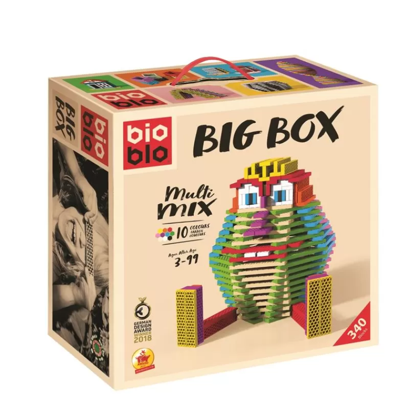 Bioblo Big Box 340 Ladrillos - ^ Tablas De Madera