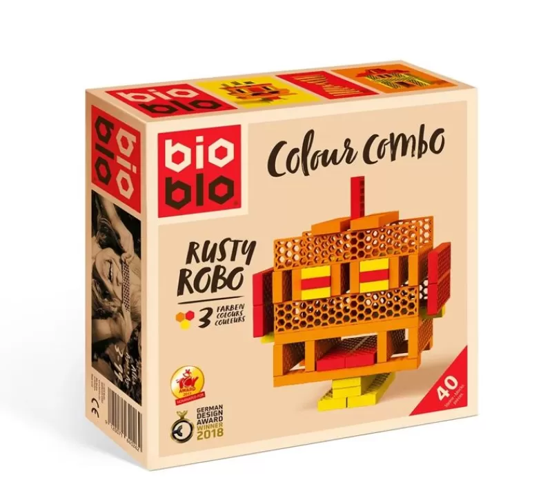 Bioblo Rusty Robo 40 Piezas - ^ Tablas De Madera