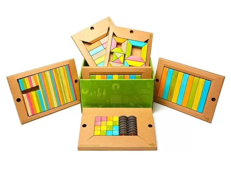 Tegu Bloques Magnéticos Kit Para El Aula 130 Unidades - ^ Imanes, Libros Magnéticos Y Juegos Magnéticos