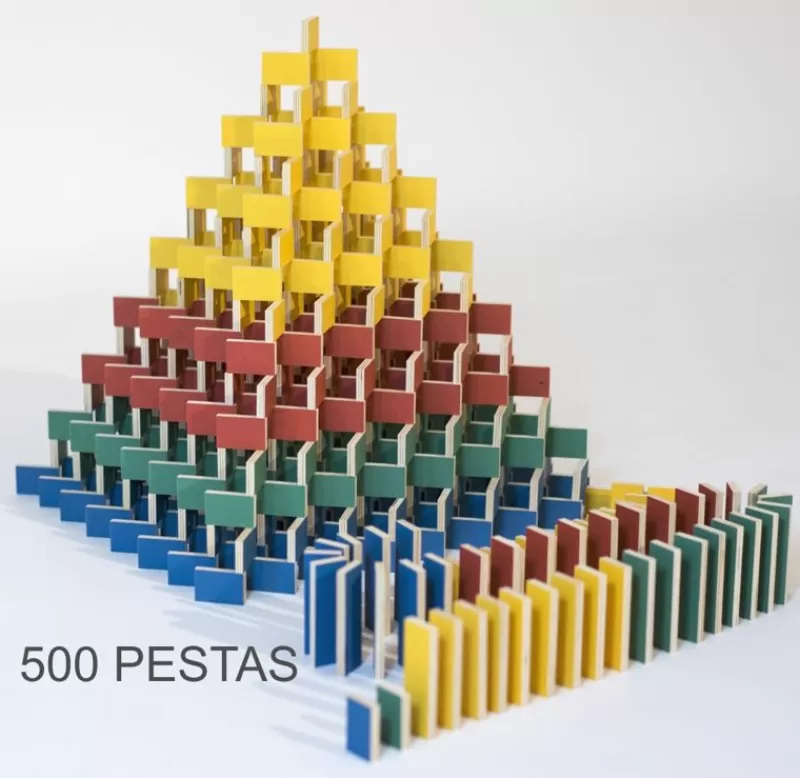 Pestas Boite De 500 Dominos - ^ Otros Juegos De Construcción