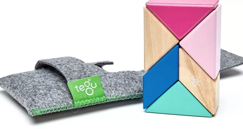 Tegu Bolsa De Bolsillo Prisma Blossom 6 Piezas - ^ Imanes, Libros Magnéticos Y Juegos Magnéticos