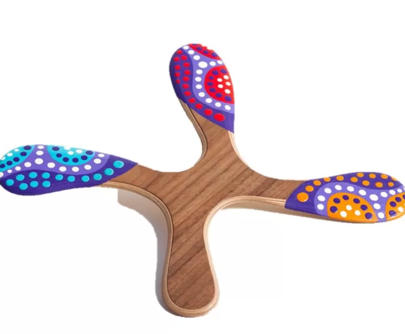 Wallaby Boomerangs Boomerang Adulto Tiwi - ^ Cometas Y Bumeranes