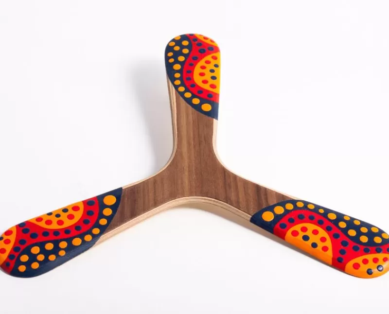 Wallaby Boomerangs Boomerang Adulto Warukay - Ambidextre - ^ Cometas Y Bumeranes