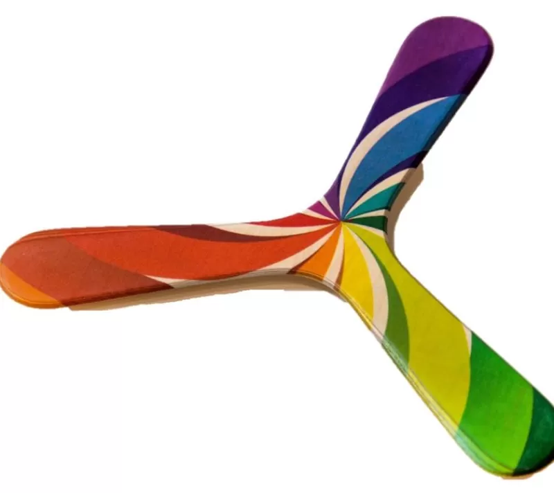 Wallaby Boomerangs Boomerang Nino Arco Iris - ^ Cometas Y Bumeranes