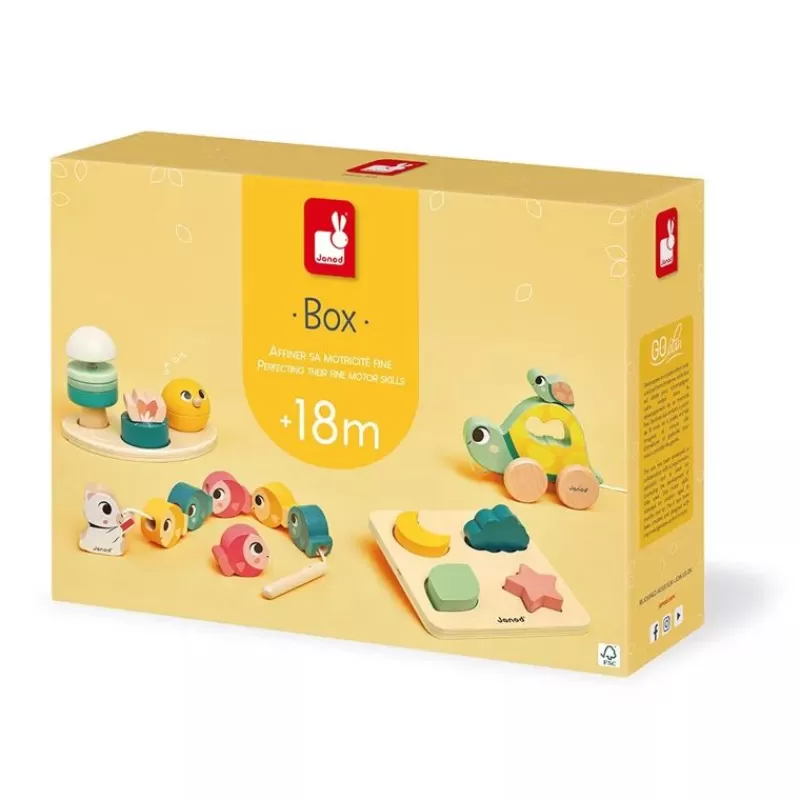 Janod Box Motricidad Fina 18 Meses - ^ Puzzles Para Niños