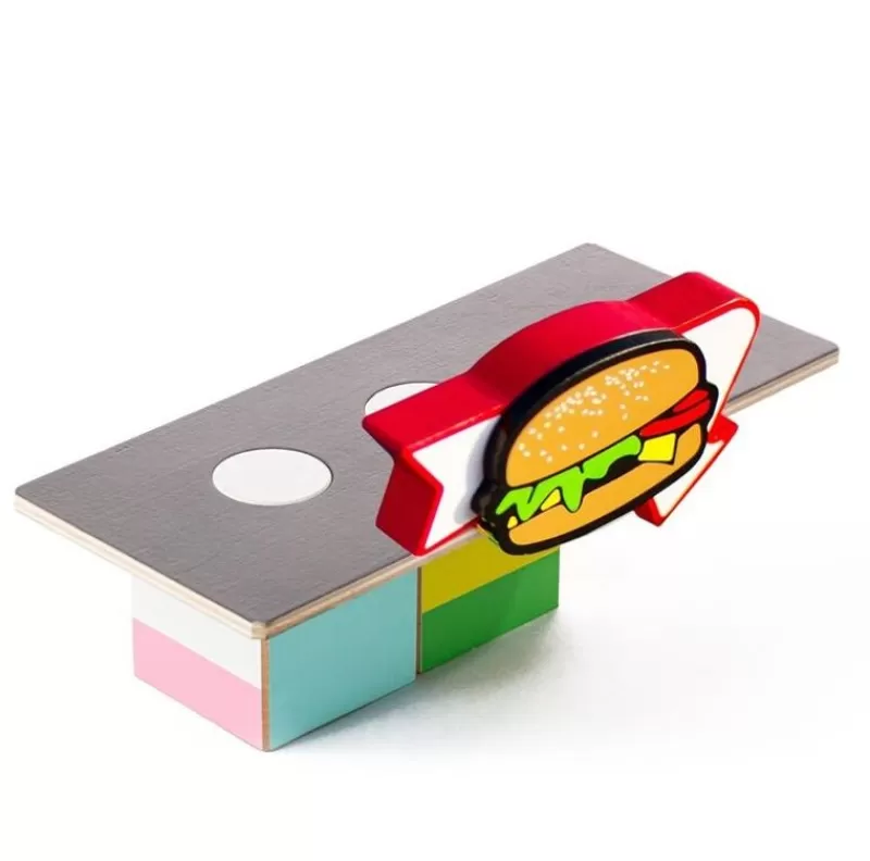 Candylab Toys Cabane Burger Food - ^ Circuitos Routiers, Garajes, Estaciones-Servicios...