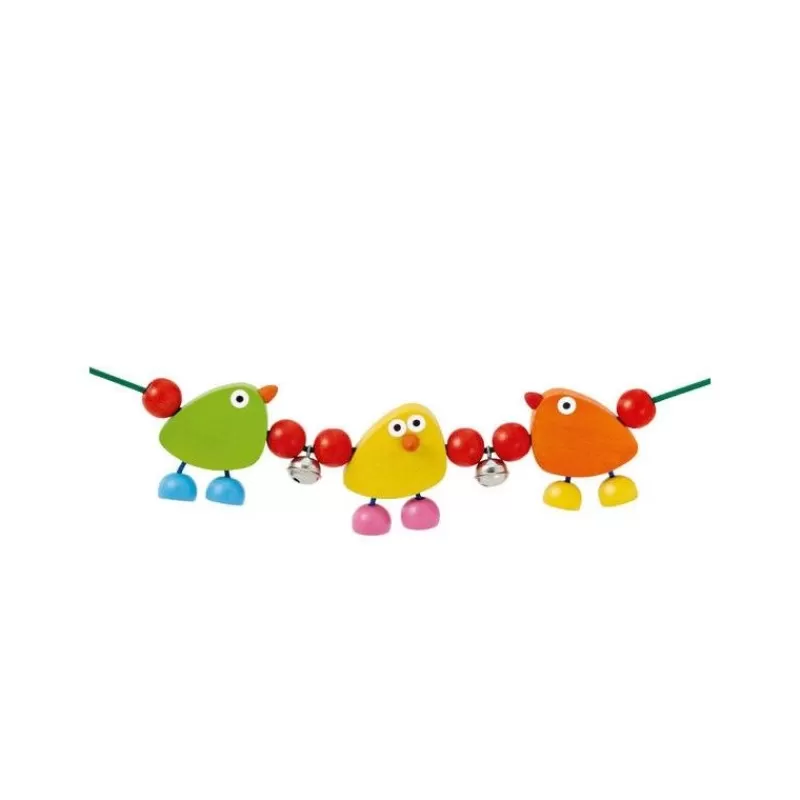 Selecta Cadena De Cochecitos Piepolini Tres Pájaros - ^ Accesorios Para Cochecitos