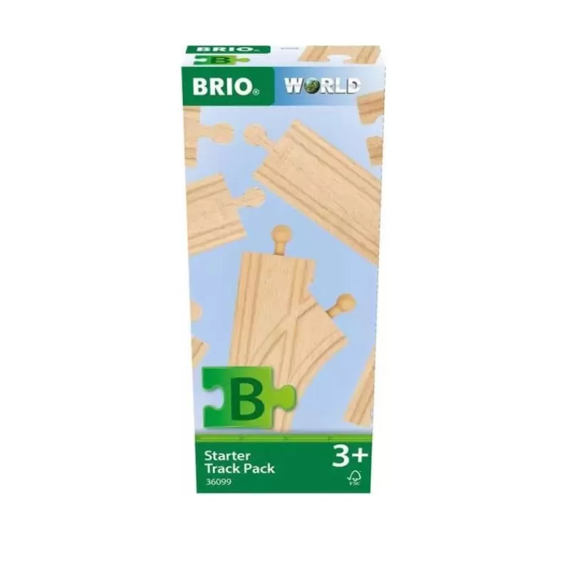 Brio Caja De Inicio - 12 Rieles - Paquete B - ^ Rails Brio