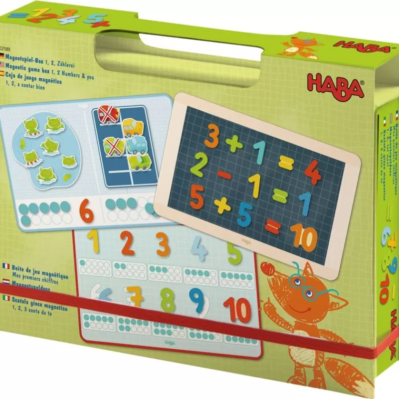 Haba Caja De Juego Magnetica - Numeros - ^ Aprender Divirtiéndose