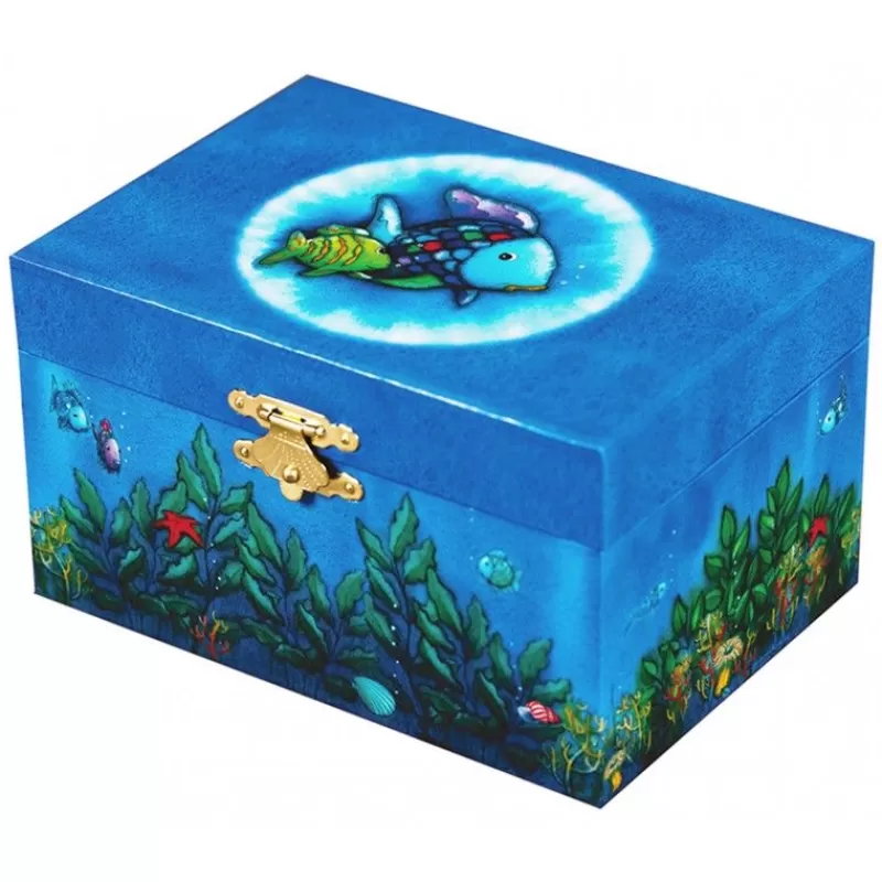 Trousselier Caja Músical De Rainbow Fish - ^ Cajas De Música