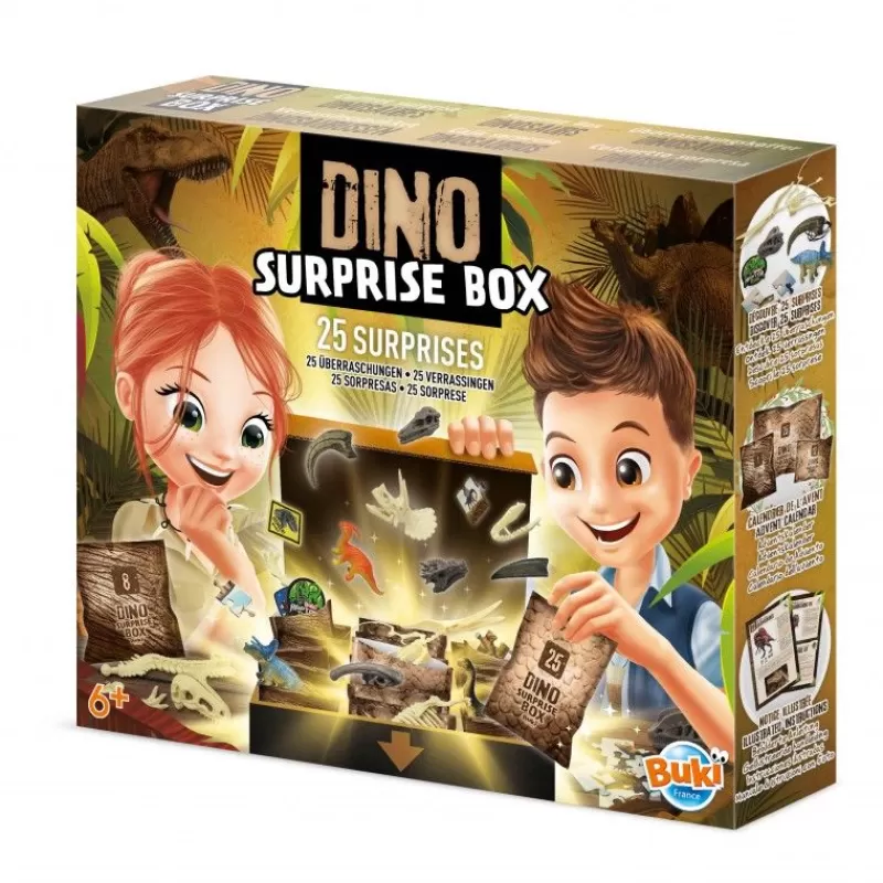 Buki France Caja Sorpresa Dino - ^ Dinosaurios