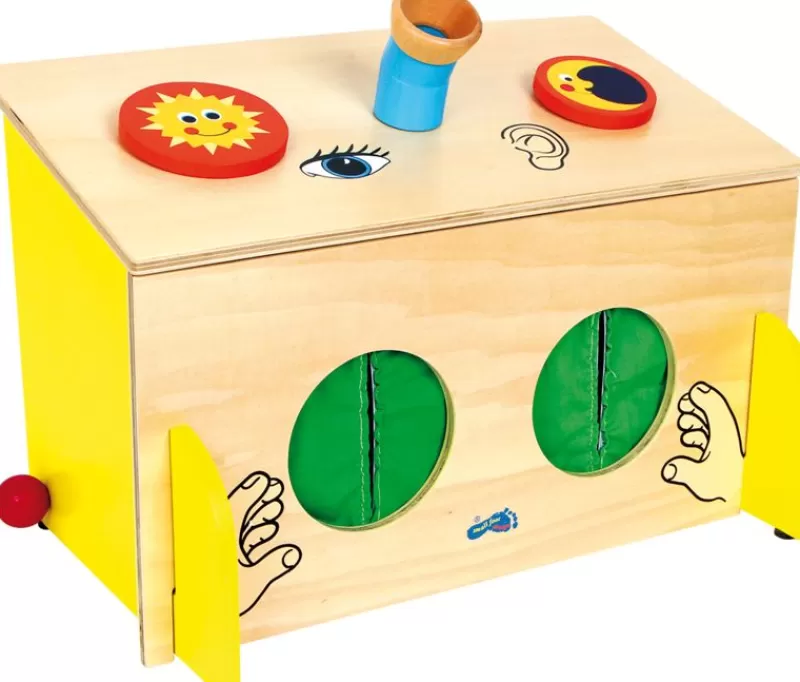 Small foot company Caja Tactil De 3 Vias - ^ Juegos Montessori