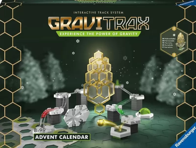 Ravensburger Calendario De Adviento Gravitrax - ^ Circuitos Y Toboganes De Bolas