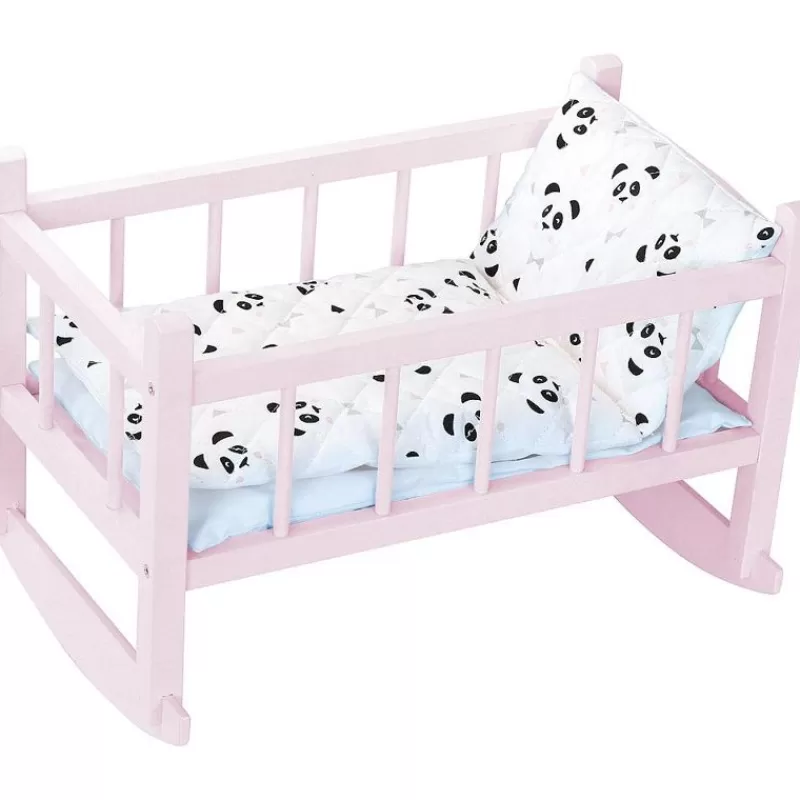 Petitcollin Cama Para Muñecos 40 Cm Panda - ^ Cunas, Sillas De Paseo, Cochecitos...