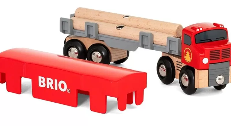 Brio Camion De Transporte De Madera - ^ Locomotoras, Vagones Y Trenes Brio