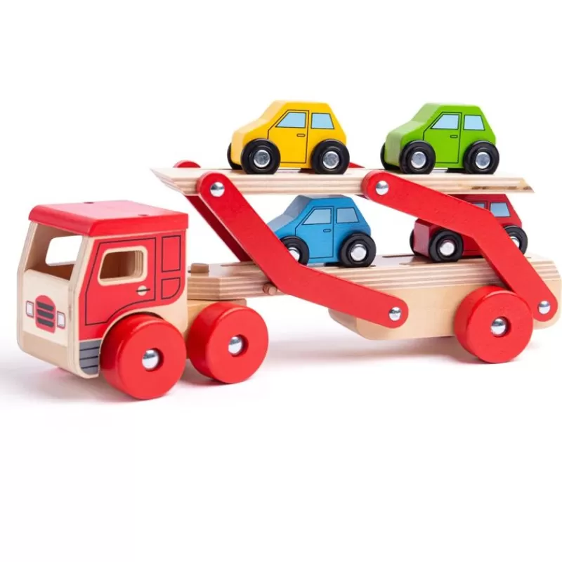 Bigjigs Toys Camion Transportador - ^ Coches, Camiones...