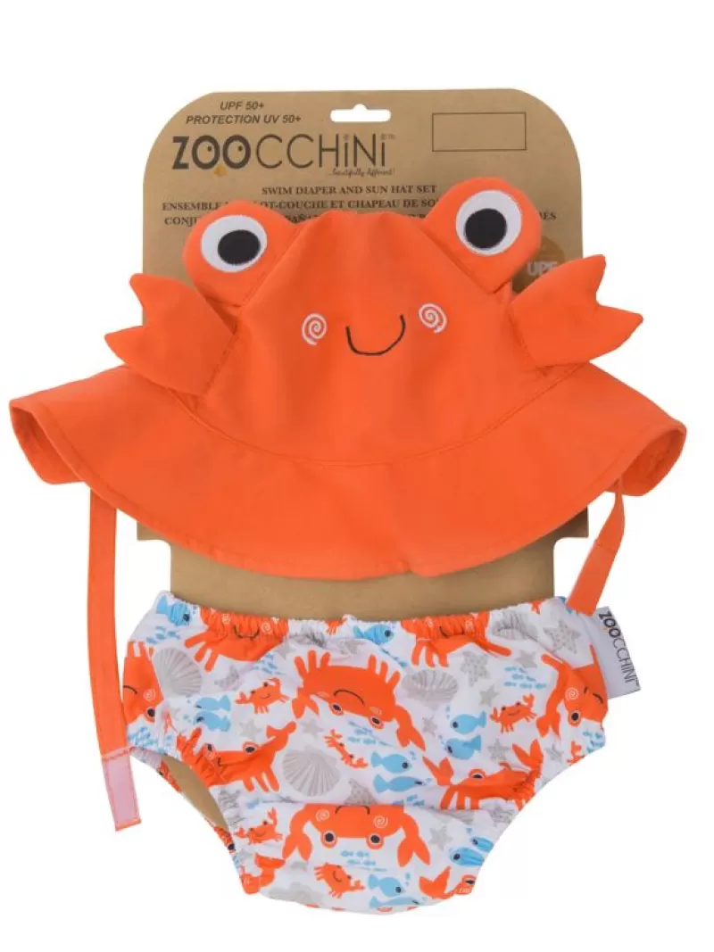 Zoocchini Camisa Y Gorro De Cangrejo (3-6M) - ^ Barcos, Juguetes Para El Agua Y La Playa