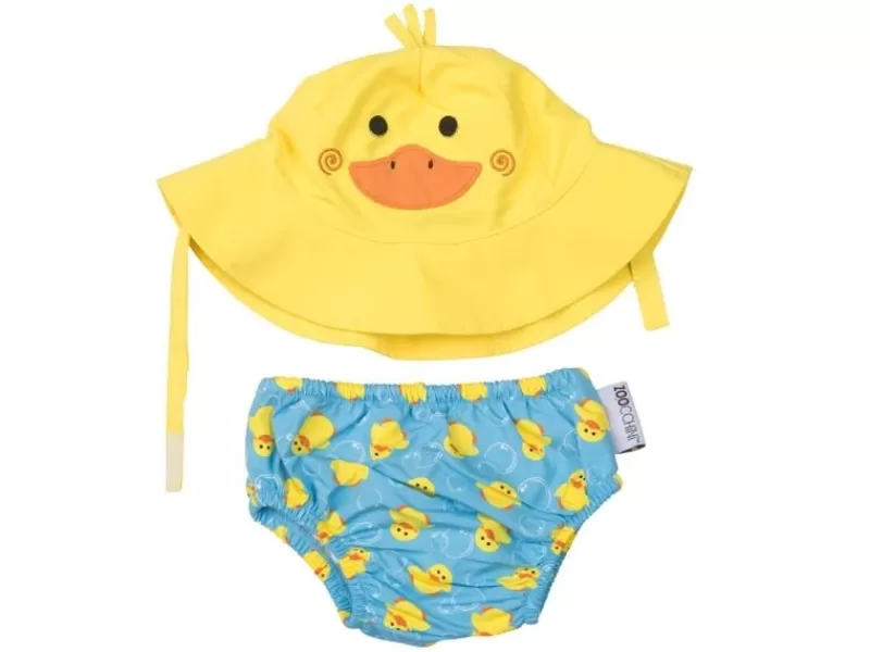 Zoocchini Camisa Y Gorro De Pato (3-6M) - ^ Barcos, Juguetes Para El Agua Y La Playa