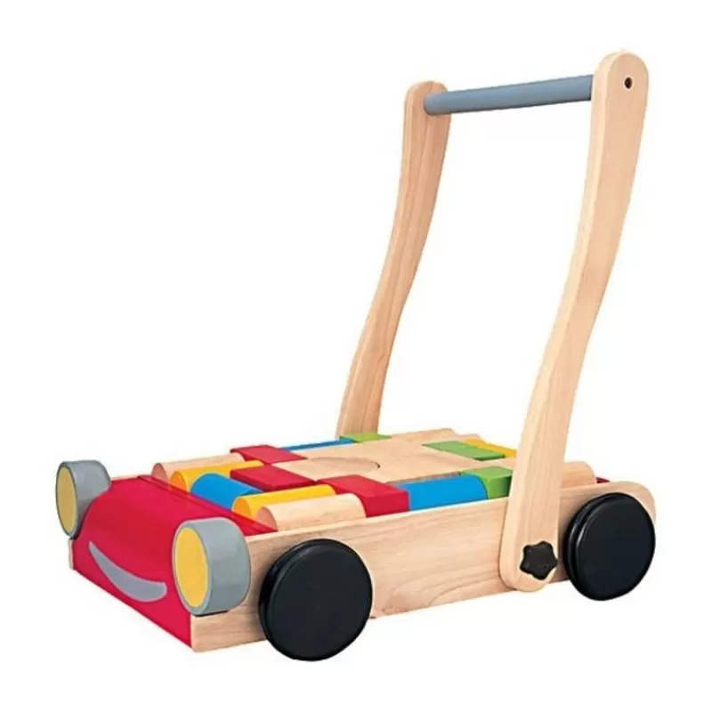 Plan Toys Carro De Paseo Con Cubos - ^ Carros De Paseo