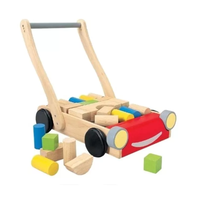 Plan Toys Carro De Paseo Con Cubos - ^ Carros De Paseo