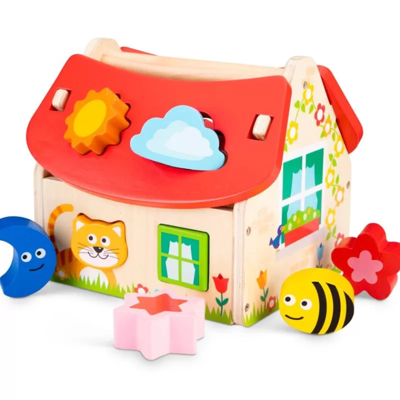 New Classic Toys Casa De Las Formas - ^ Cajas De Forma