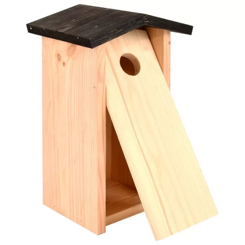 Esschert Design Casa Nido De Madera Para Pájaros - ^ Cajas Nido Y Comederos Para Animales