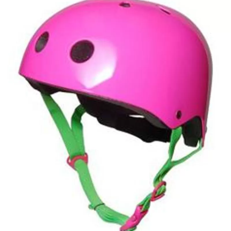 Kiddimoto Casque Neon Pink Small - ^ Cascos Y Guantes