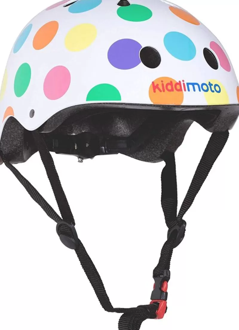 Kiddimoto Casque Pastel Dotty Medium - ^ Cascos Y Guantes