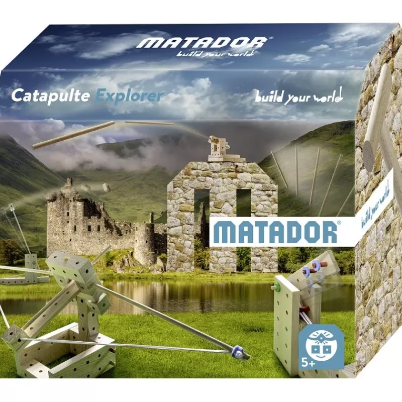 Matador Catapultas Explorador +5 (55 Piezas) - ^ Otros Juegos De Construcción