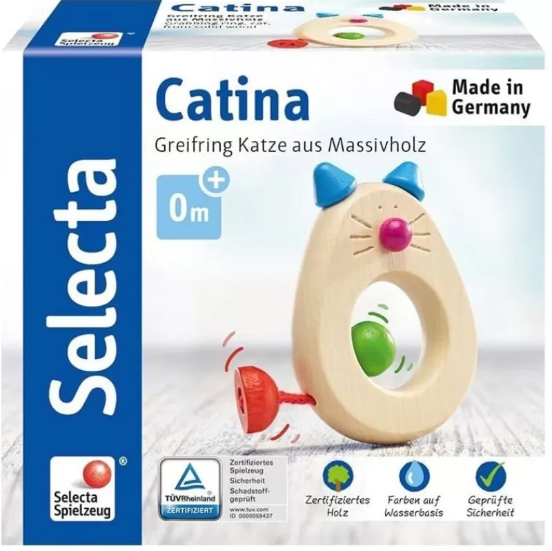 Selecta Catina El Gato Para Agarrar - ^ Accesorios Para Cochecitos