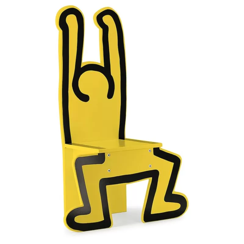 Vilac Chaise Keith Haring Jaune - ^ Escritorios, Mesas Y Sillas