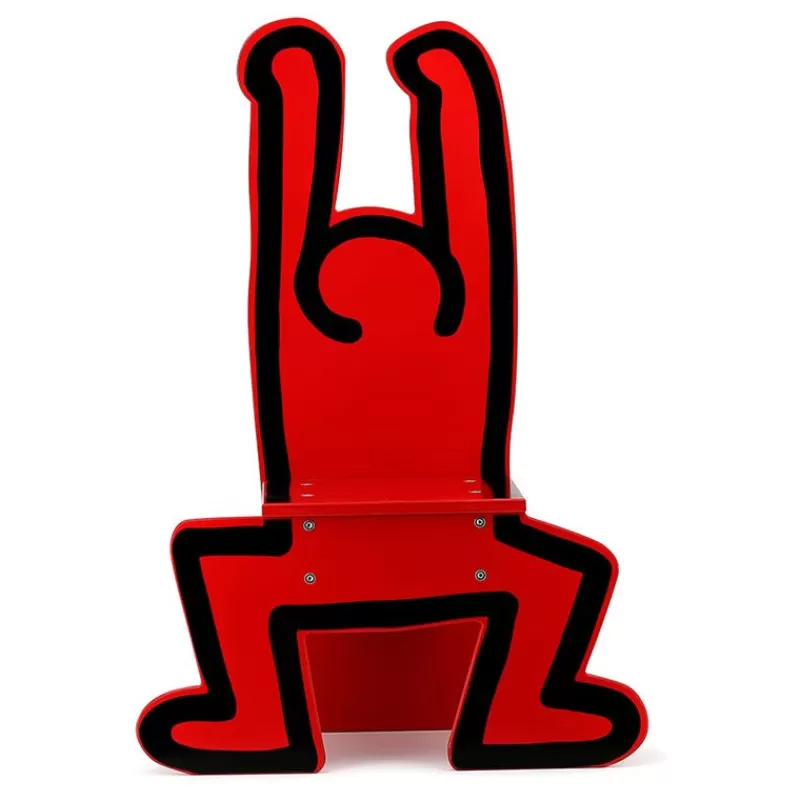 Vilac Chaise Keith Haring Rouge - ^ Escritorios, Mesas Y Sillas