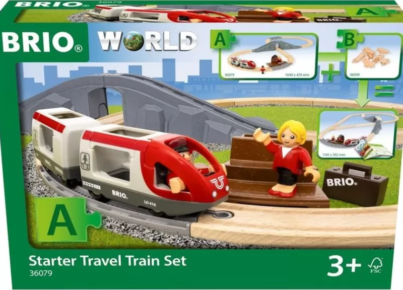 Brio Circuito En 8 Viajeros - ^ Rails Brio