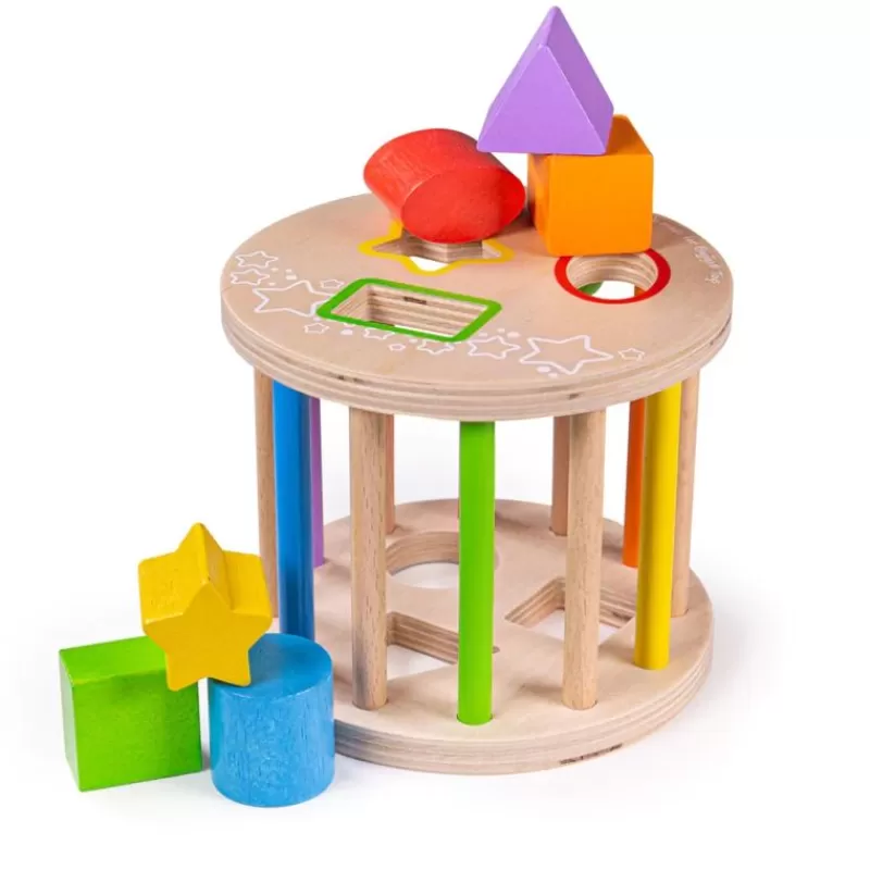 Bigjigs Toys Clasificador De Forma De Madera - ^ Cajas De Forma