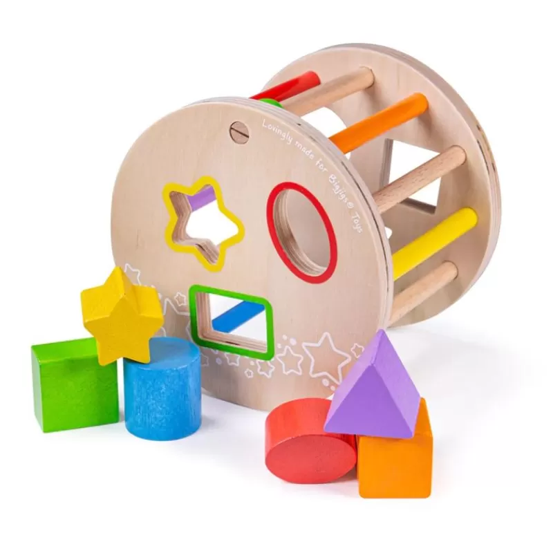 Bigjigs Toys Clasificador De Forma De Madera - ^ Cajas De Forma