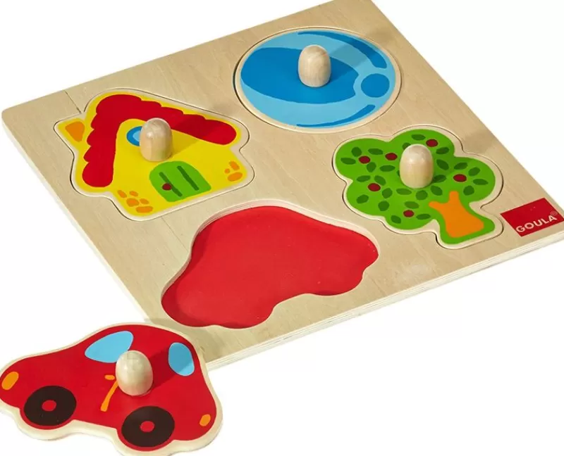 Goula Color Empotrado - ^ Puzzles Para Niños