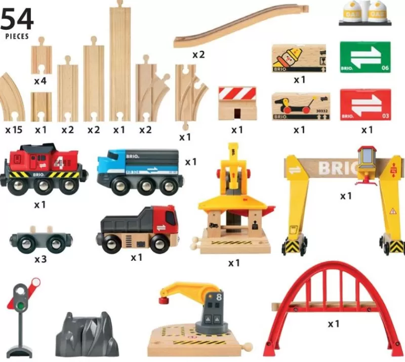 Brio Conjunto De Grúas Y Cargas - ^ Rutas Del Tren Brio