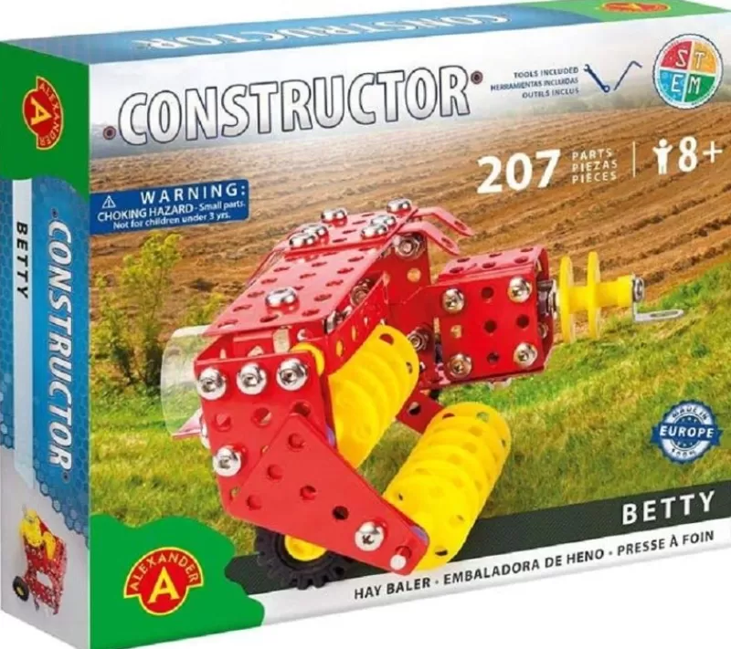 Alexander Toys Constructor Betty - Empacadora De Heno - ^ Constructor