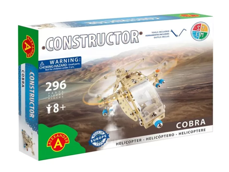 Alexander Toys Constructor Cobra - Helicoptero - ^ Constructor